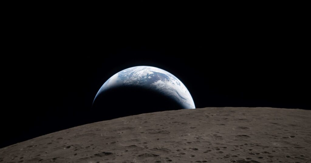 La NASA publicó una «puesta de la Tierra» captada por astronautas de Artemis II y recordó una icónica foto de la misión Apolo 8 La NASA publicó una "puesta de la Tierra" captada por astronautas de Artemis II y recordó una icónica foto de la misión Apolo 8 imagen-99