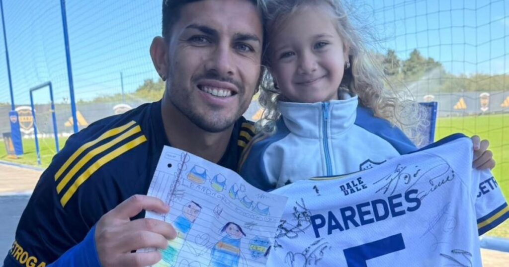 Tiene cinco años, se hizo viral alentando a Boca y ahora cumplió su gran sueño imagen-5