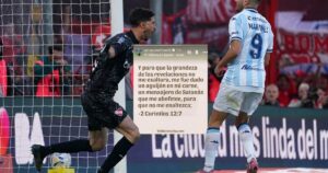 El mensaje bíblico de Maravilla Martínez después del penal picado y la derrota de Racing en el clásico imagen-3