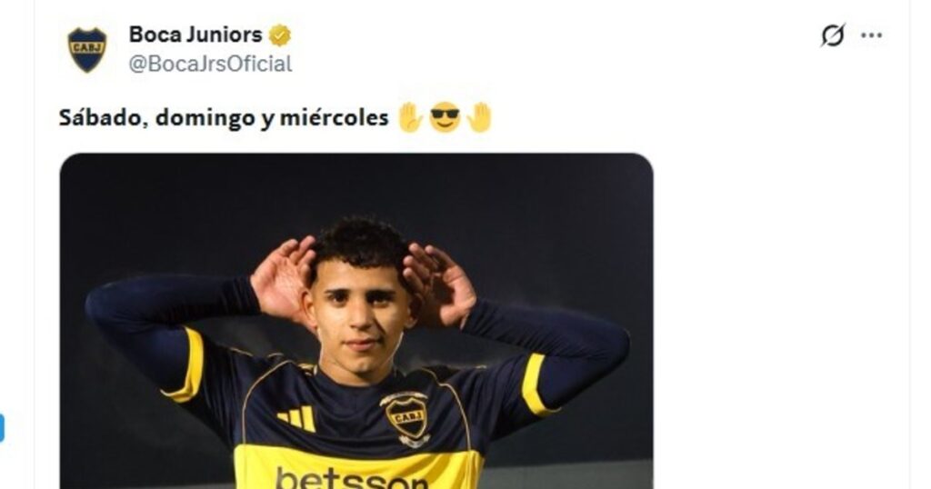 El picante posteo de Boca tras el Súper de Reserva con otro Topo Gigio: "Sábado, domingo y miércoles" imagen-41