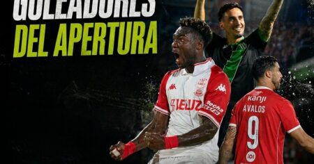 Cómo está la tabla de goleadores del Apertura: quién lidera, cómo se conforma el Top Ten y quiénes están fuera imagen-15