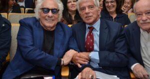 Tras su renuncia como ministro, reapareció Cúneo Libarona y reivindicó la Justicia, junto a Guillermo Coppola imagen-3