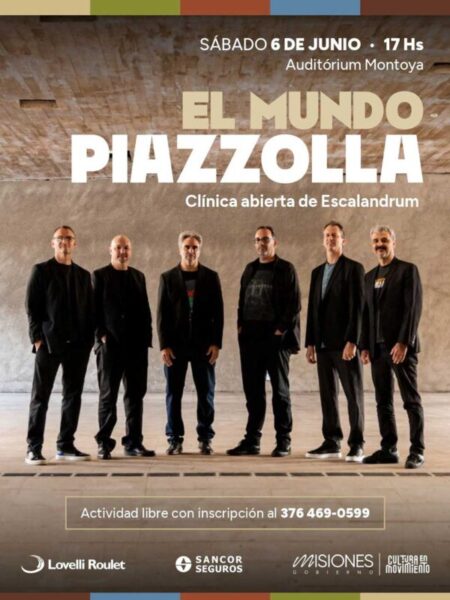 El mundo Piazzolla: clínica abierta de Escalandrum en el Montoya imagen-20