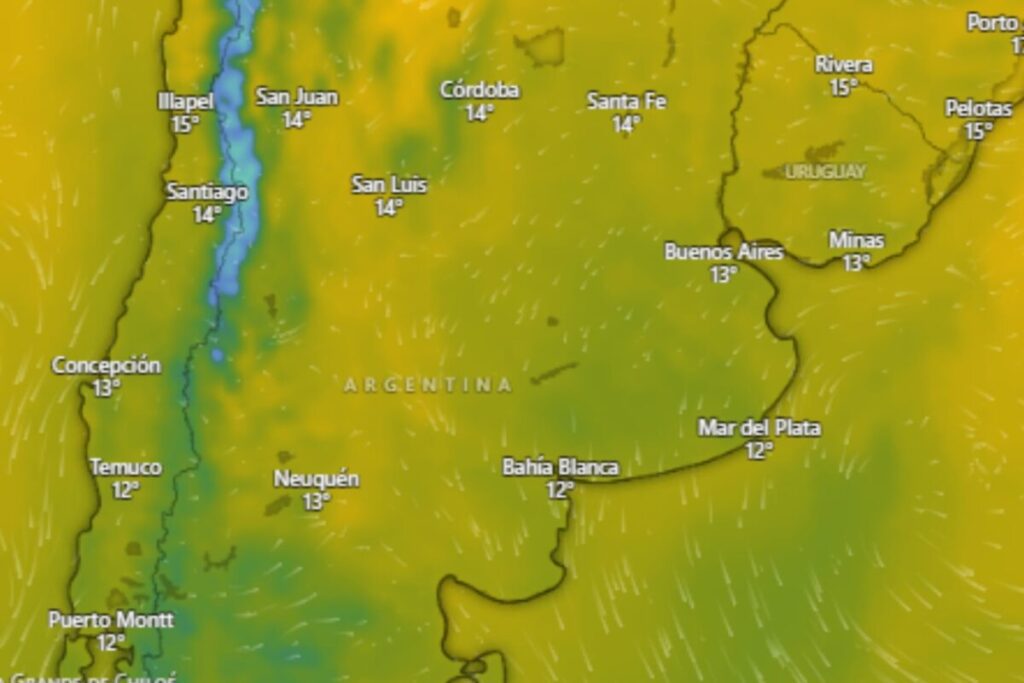 Avanza un potente anticiclón que traerá 48 horas temperaturas muy bajas, inestabilidad y humedad: las zonas afectadas imagen-5