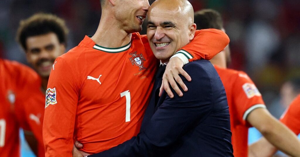«Es un capitán ejemplar»: el fuerte respaldo de Roberto Martínez a Cristiano Ronaldo "Es un capitán ejemplar": el fuerte respaldo de Roberto Martínez a Cristiano Ronaldo imagen-42