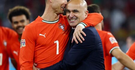"Es un capitán ejemplar": el fuerte respaldo de Roberto Martínez a Cristiano Ronaldo imagen-4