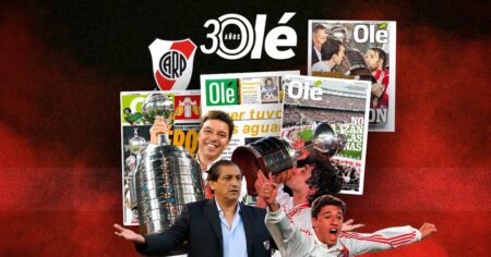 Los 30 años de Olé junto a River: Libertadores, el descenso, Madrid y más... imagen-13