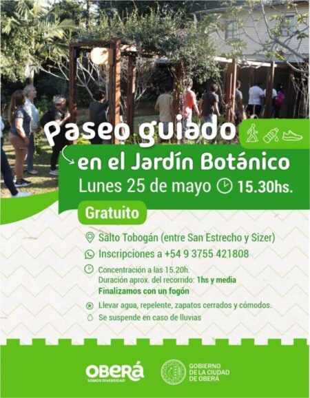 Paseo guiado por el Jardín Botánico para celebrar el 25 de Mayo imagen-68