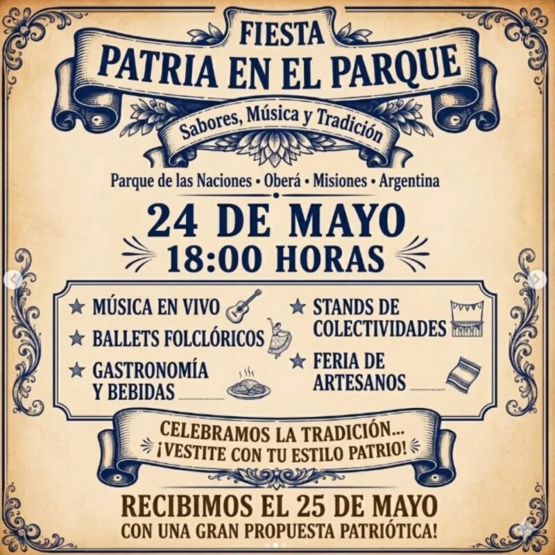 Fiesta Patria en el Parque: música, sabores y tradición para recibir el 25 de Mayo imagen-69