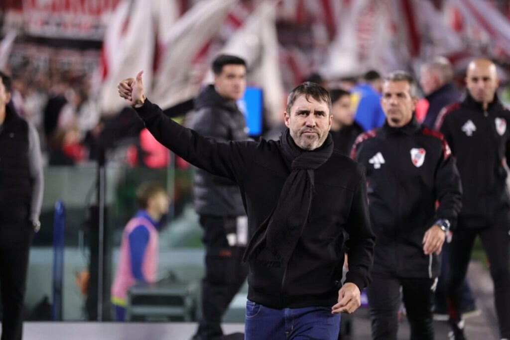 Coudet elogió la actuación de River y habló de las lesiones de Driussi, Montiel y Moreno Coudet elogió la actuación de River y habló de las lesiones de Driussi, Montiel y Moreno imagen-5