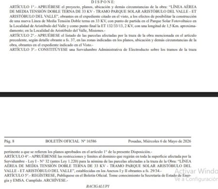Aprueban proyecto de nueva línea aérea de media tensión en Aristóbulo del Valle imagen-13