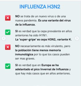 La “super gripe” H3N2 genera preocupación y reiteran llamado a vacunarse imagen-1