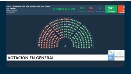 Diputados: acotó el alcance del régimen de zona fría después de aprobar la ley Hojarasca imagen-6