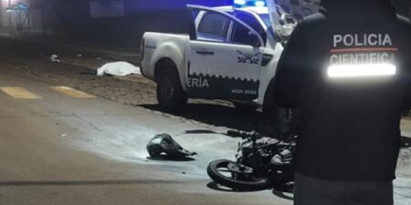 Dos de Mayo: choque fatal entre una moto y una camioneta de Gendarmería imagen-6