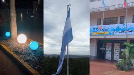 Eldorado se viste de celeste y blanco en homenaje a la Semana de Mayo imagen-6