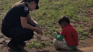 Hallaron a un nene de 4 años solo en la calle y lo restituyeron a su familia en Oberá imagen-2