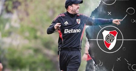 Coudet mueve sus piezas pensando en la final: el probable 11 de River ante Bragantino imagen-6