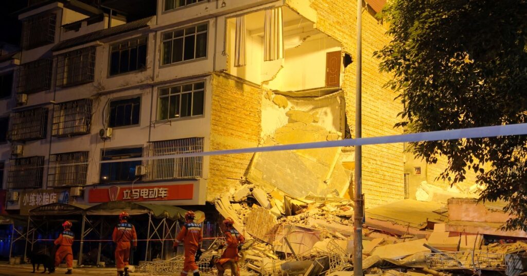 China: un terremoto de magnitud 5,2 dejó dos muertos y más de 7 mil evacuados imagen-97