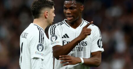Así fue el primer entrenamiento del Real Madrid después del escándalo entre Valverde y Tchouameni imagen-9