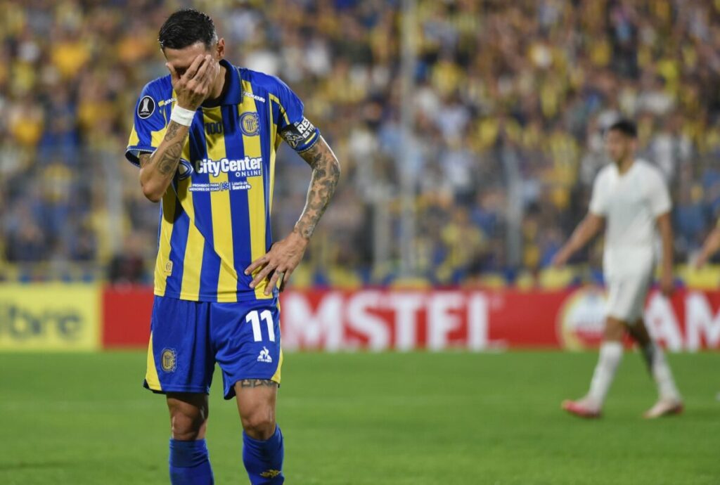 El penal que falló Ángel Di María y el gol de Ovando en Rosario Central vs. Libertad, por la Copa Libertadores imagen-4