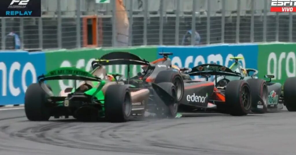 Fórmula 2 en el GP de Canadá: Nico Varrone sufrió un duro choque en la carrera Sprint y explotó de bronca por radio imagen-5