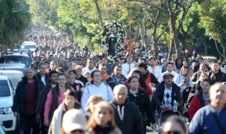 Santa Rita convocó a una multitud de fieles en Posadas imagen-6