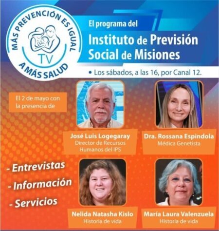Este sábado llega una nueva edición de “Más prevención es igual a más salud” 📺 imagen-75