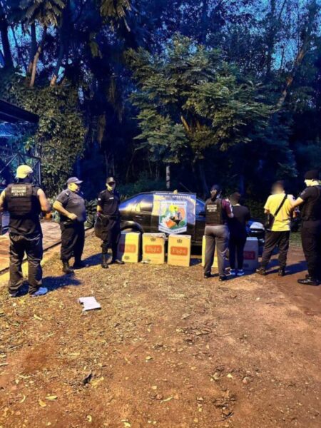 Pareja de contrabandistas detenida tras un seguimiento interprovincial: les incautaron cigarrillos por más de $5 millones imagen-14