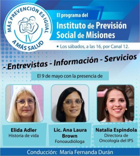 📺 Este sábado, una nueva edición de Más Prevención es Igual a Más Salud imagen-80