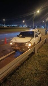 Choque entre dos vehículos en Posadas terminó solo con daños materiales imagen-1