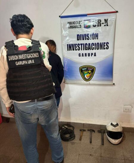 Robó en un complejo de pádel y fue capturado tras ser identificado por cámaras de seguridad en Posadas imagen-20
