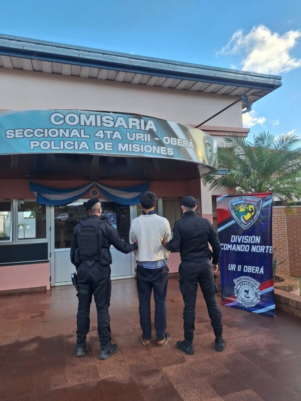 “Mono” amenazó de muerte a un adolescente con un garrote y terminó detenido en Oberá imagen-69