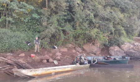 Prefectura rescató a cuatro personas tras frustrar el ingreso ilegal de un caballo por el río Uruguay en San Javier Prefectura rescató a cuatro personas tras frustrar el ingreso ilegal de un caballo por el río Uruguay en San Javier imagen-122