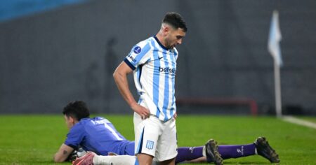 La angustia de Maravilla Martínez tras la eliminación de Racing en la Sudamericana imagen-27