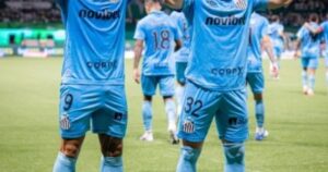 Video: el gol de Benjamín Rollheiser para Santos, sin Neymar imagen-1