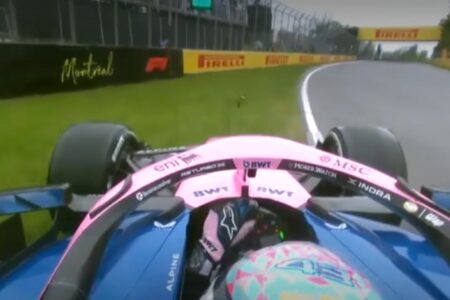 El roce de Colapinto contra el muro tras la salida de boxes durante el GP de Canadá: “¡Choqué, choqué!“ imagen-7