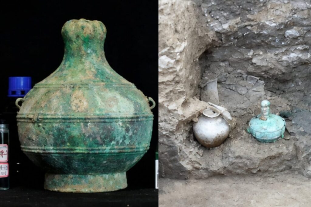 Arqueólogos abrieron una tumba de 2300 años y encontraron una botella de cerveza intacta imagen-4