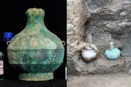Arqueólogos abrieron una tumba de 2300 años y encontraron una botella de cerveza intacta imagen-9