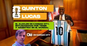 El alcalde de Kansas City con Olé: operativos inmigratorios, hinchas argentinos y la 10 de Messi en su despacho imagen-3