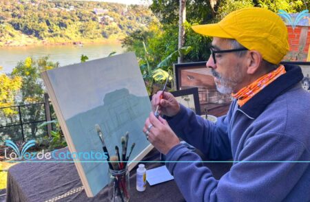 Entre pinceles e historia: Antonio Torres rescata el patrimonio de Iguazú en sus obras imagen-119