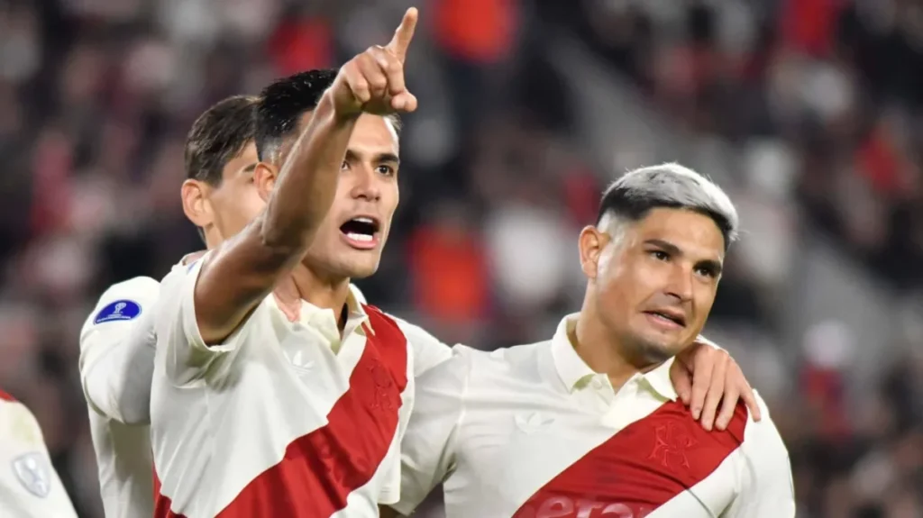 River reaccionó ante Blooming con goleada y clasificación en la Copa Sudamericana: reviví lo mejor – TyC Sports River reaccionó ante Blooming con goleada y clasificación en la Copa Sudamericana: reviví lo mejor - TyC Sports imagen-5