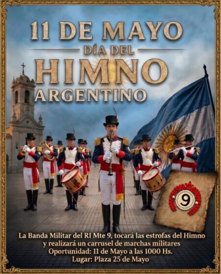 San Javier conmemorará el Día del Himno Nacional con una presentación especial en la Plaza 25 de Mayo imagen-118
