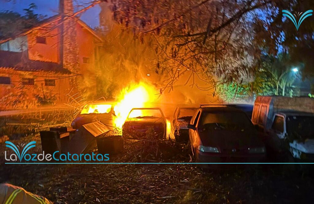 Incendio en el predio de la Comisaría Primera consumió dos vehículos secuestrados imagen-78