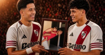 Lo fichó Gallardo, Coudet lo elogió y está cerca de cumplir su gran sueño en River imagen-14