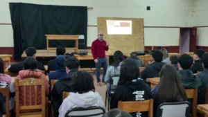 Charlas de convivencia y prevencion escolar en las secundarias de Montecarlo imagen-2