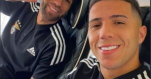 La reacción de Enzo Fernández en las redes para celebrar la llegada de Otamendi a River imagen-2