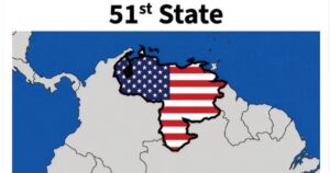 Polémico posteo de Trump: un mapa de Venezuela con la bandera de EE.UU. y la frase "Estado 51" imagen-3