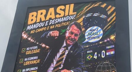 Ciudad del Este: destruyeron un cartel con un mensaje considerado ofensivo para Paraguay  imagen-70