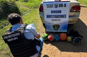 Recuperaron equipamiento deportivo robado en una escuela en Garupá imagen-12