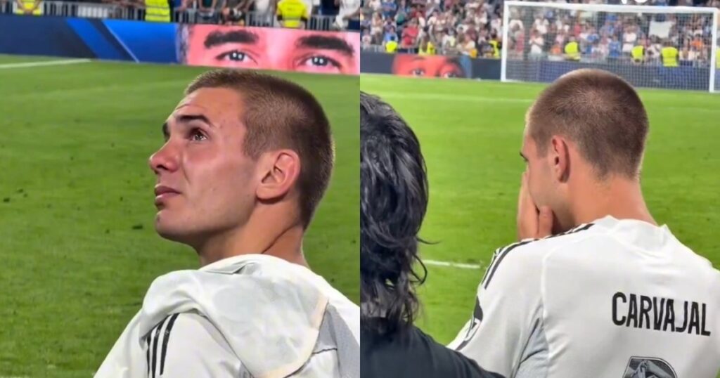 Video: el llanto de Franco Mastantuono en la despedida de Dani Carvajal y David Alaba Video: el llanto de Franco Mastantuono en la despedida de Dani Carvajal y David Alaba imagen-5